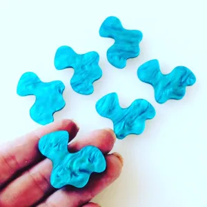 © Abstract Cabochons - 5 Pair pack - 4 FUN shapes