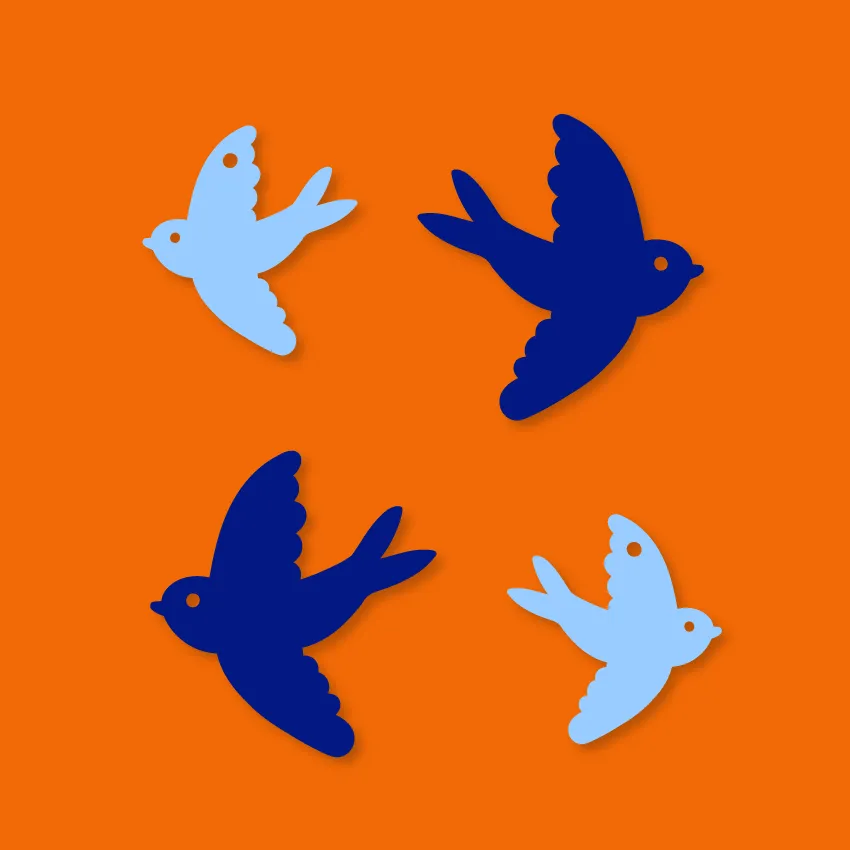 © Fly Robin Fly - Two Sizes