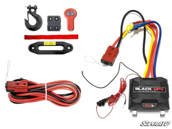 12,000 LB. Winch with Wireless Remote & Synthetic Rope