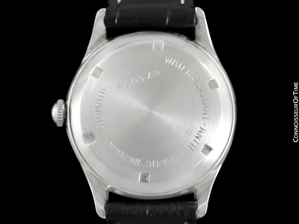 1950's Ulysse Nardin Vintage Mens Automatic Full Size Watch - Stainless Steel