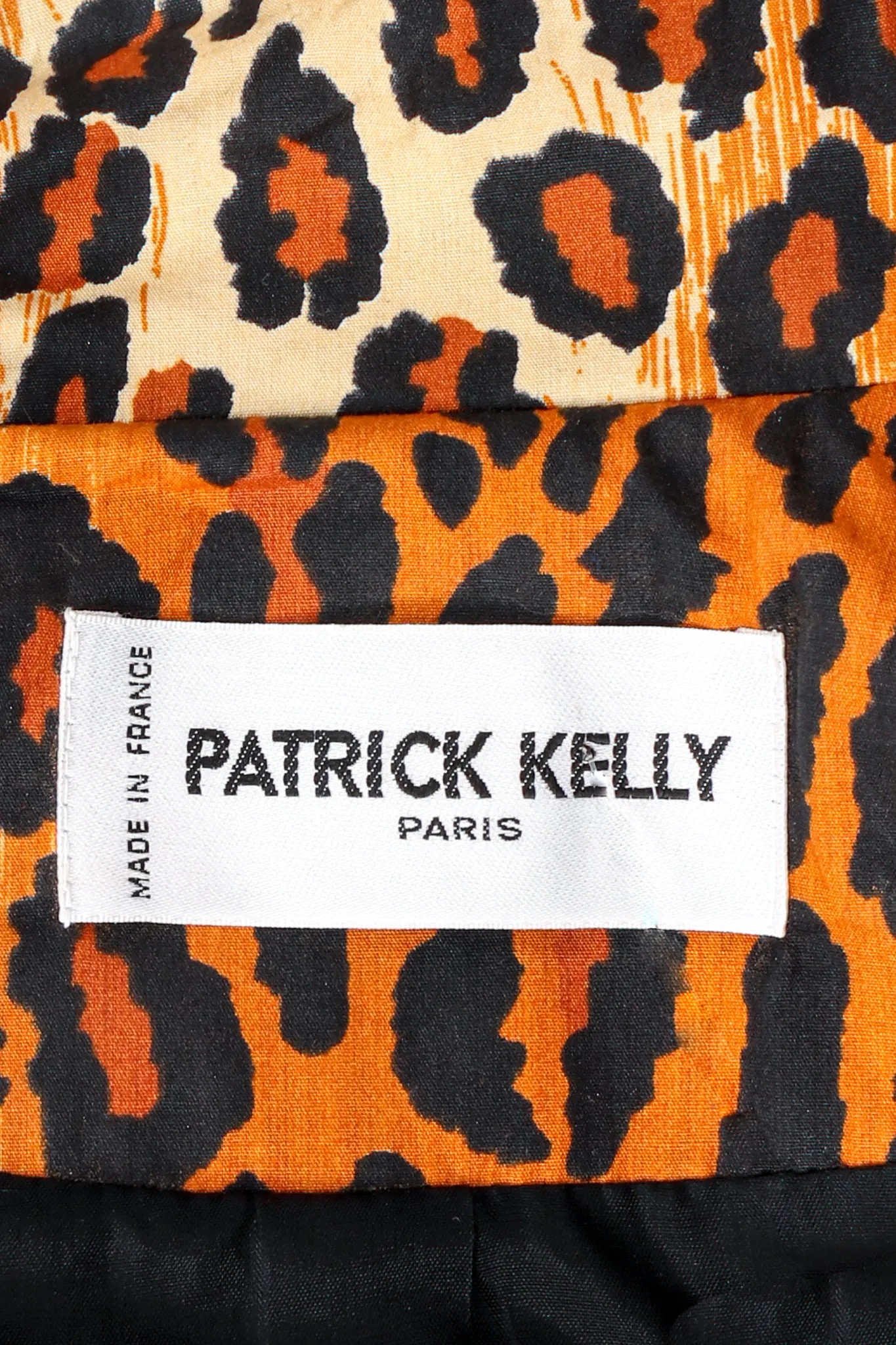 1989 S/S Short Leopard Trench Coat