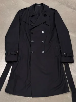 1990s Emporio Armani wool technical coat