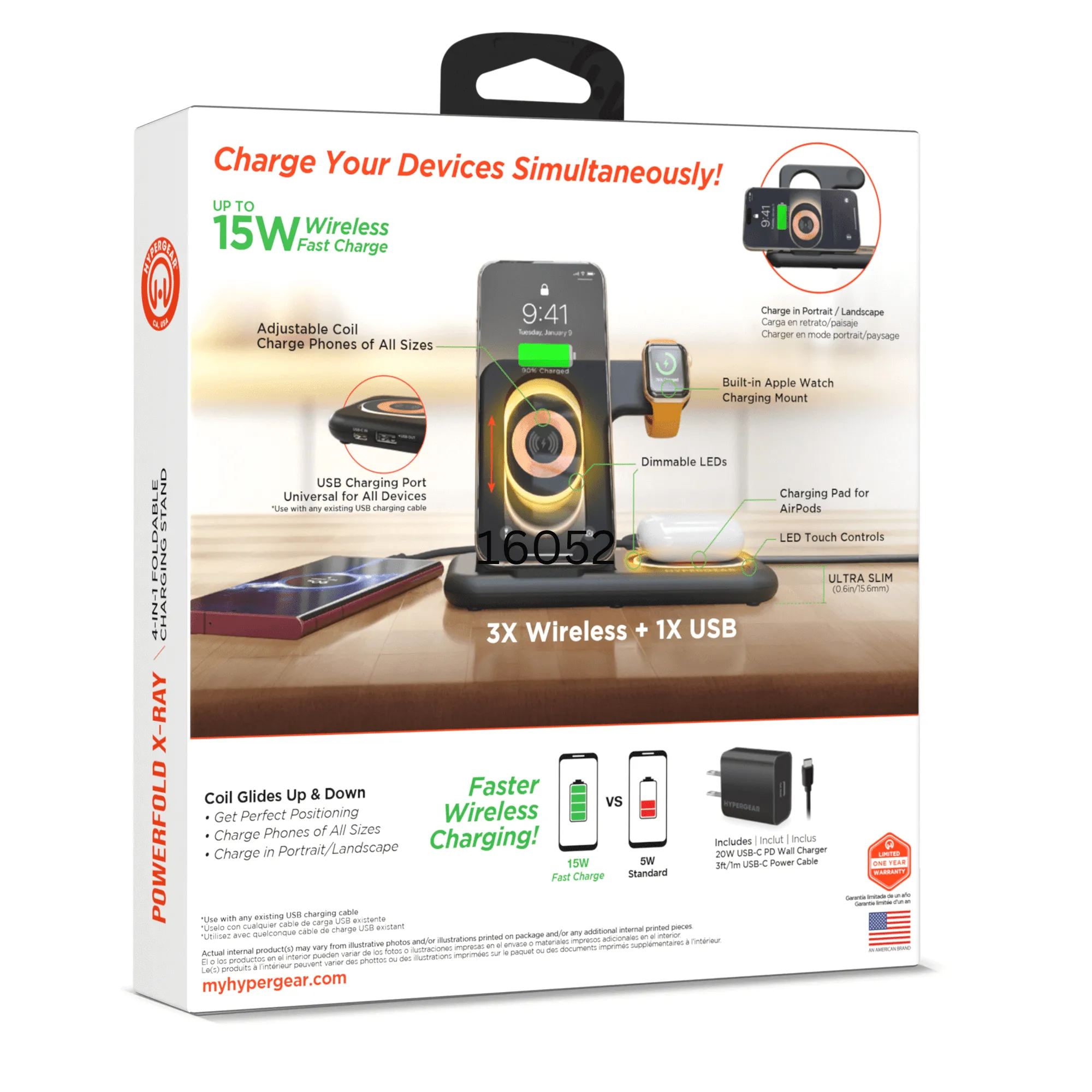 4 in 1 Wireless Charging Stand