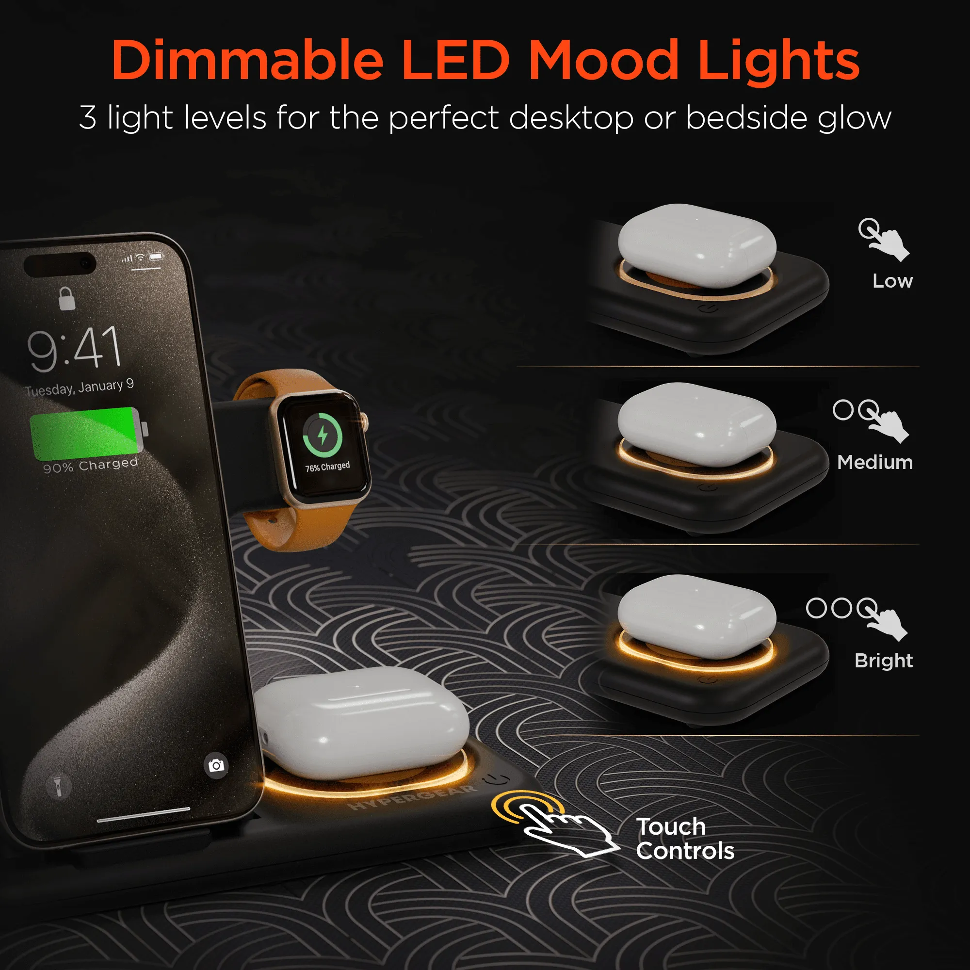 4 in 1 Wireless Charging Stand