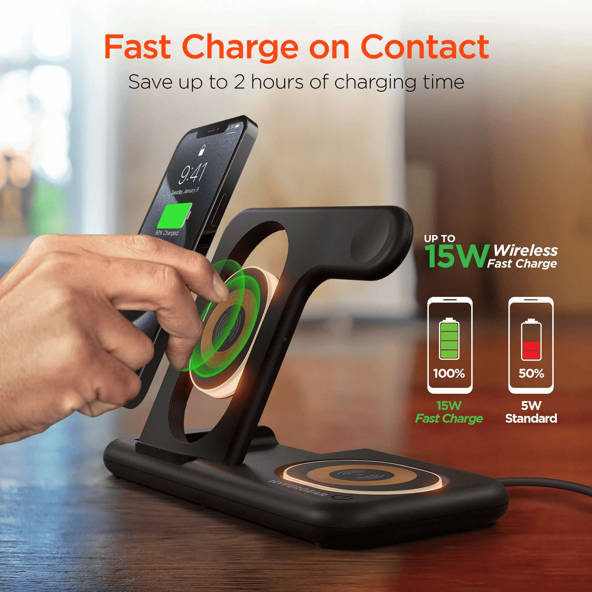 4 in 1 Wireless Charging Stand