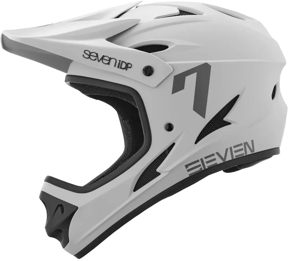 7iDP M1 Full Face Cycling Helmet - Grey