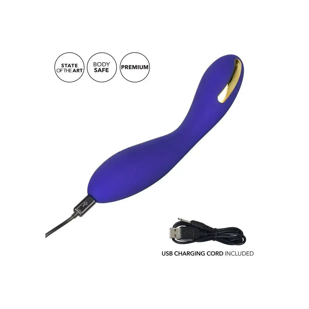 8.5-inch Colt Silicone Purple Estim Rechargeable Wand Massager