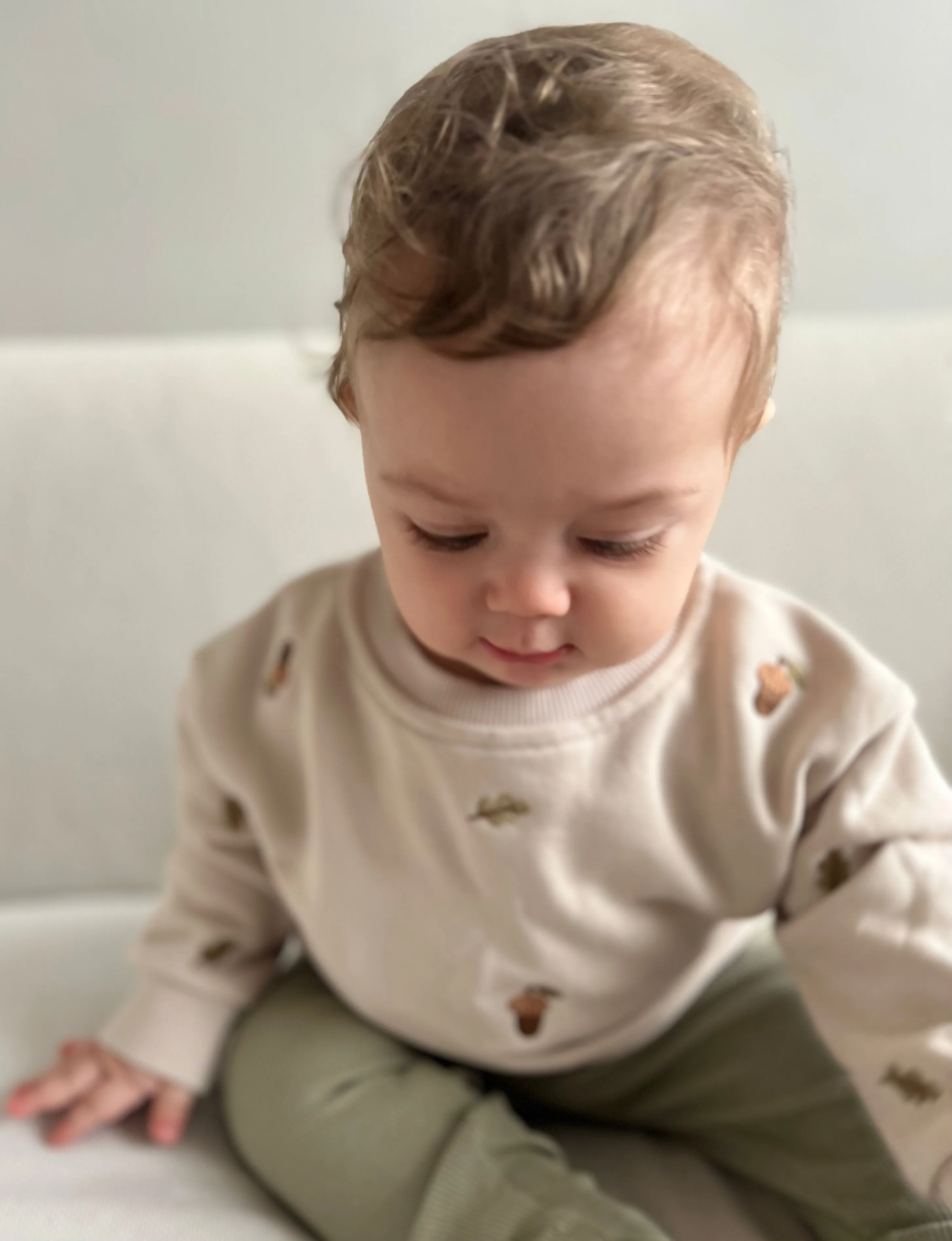 ACORN embroidered tracksuit | milk&black