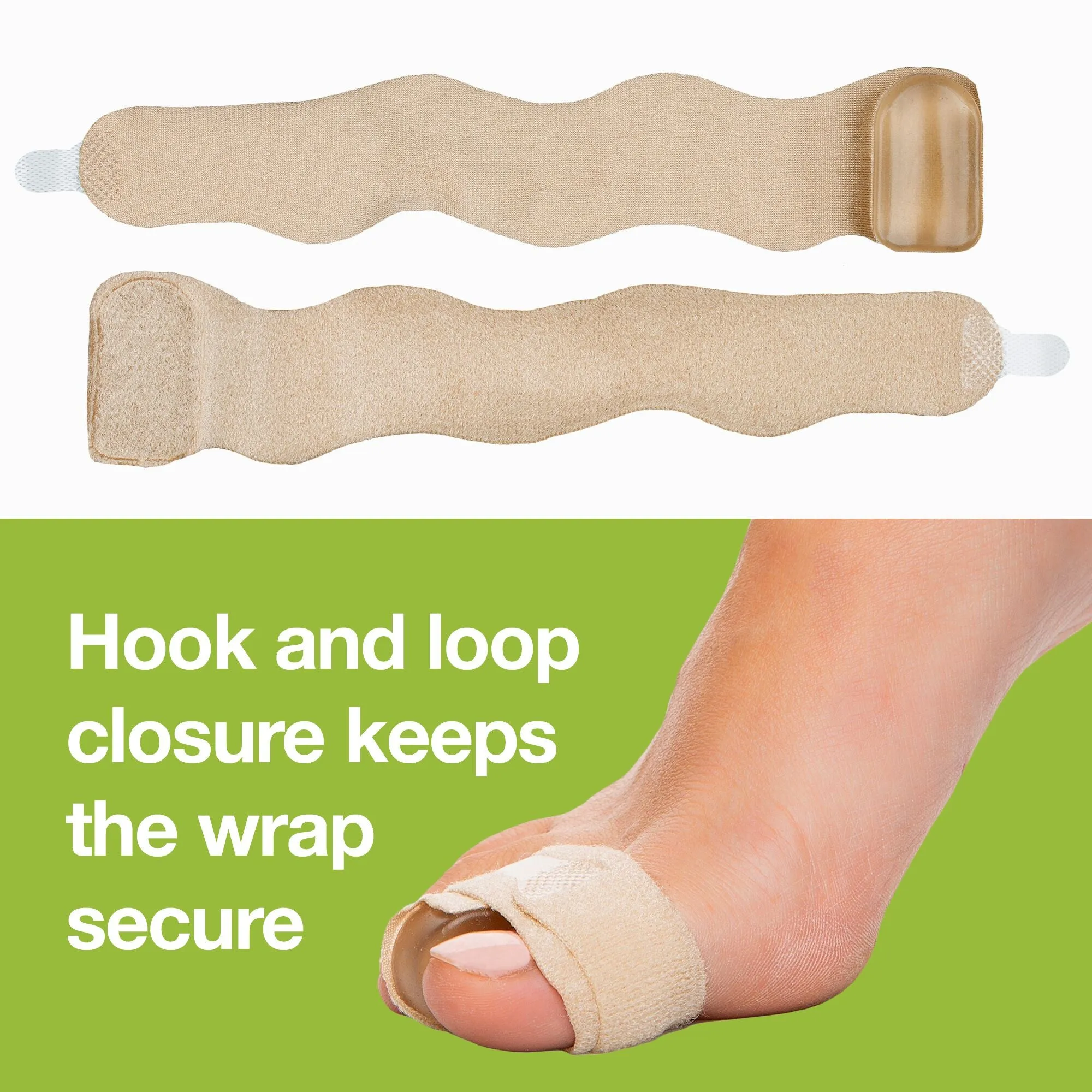 Adjustable Bunion Toe Separator Wraps