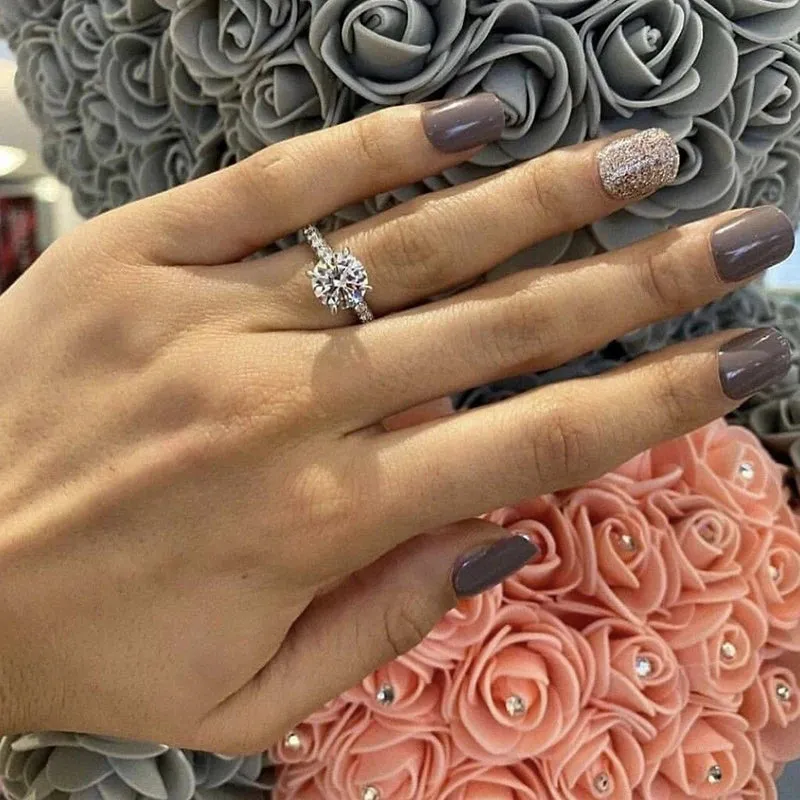 Adjustable Double Wedding Rings for Women