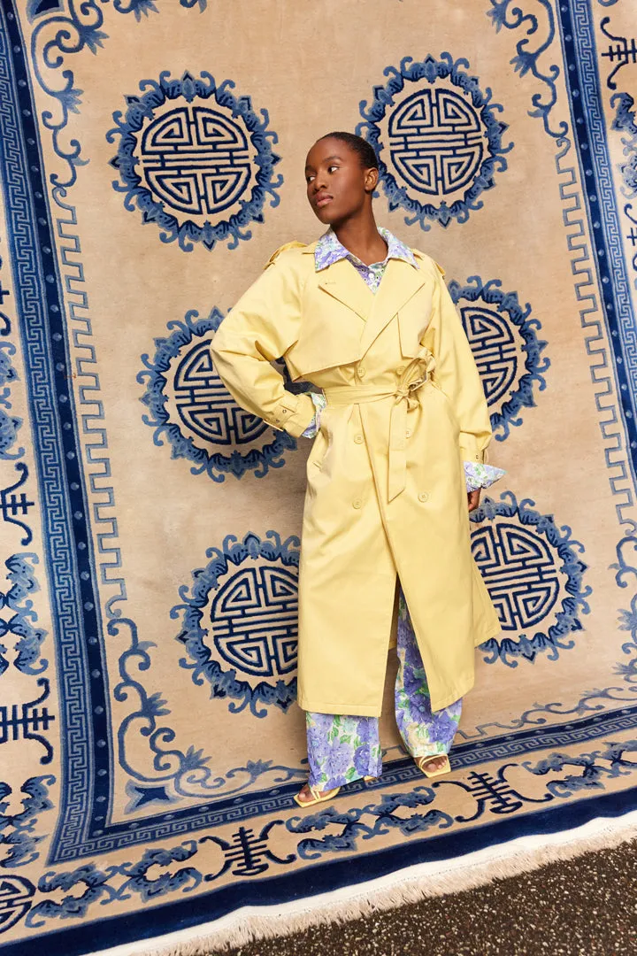 Agnes Trenchcoat - Yellow