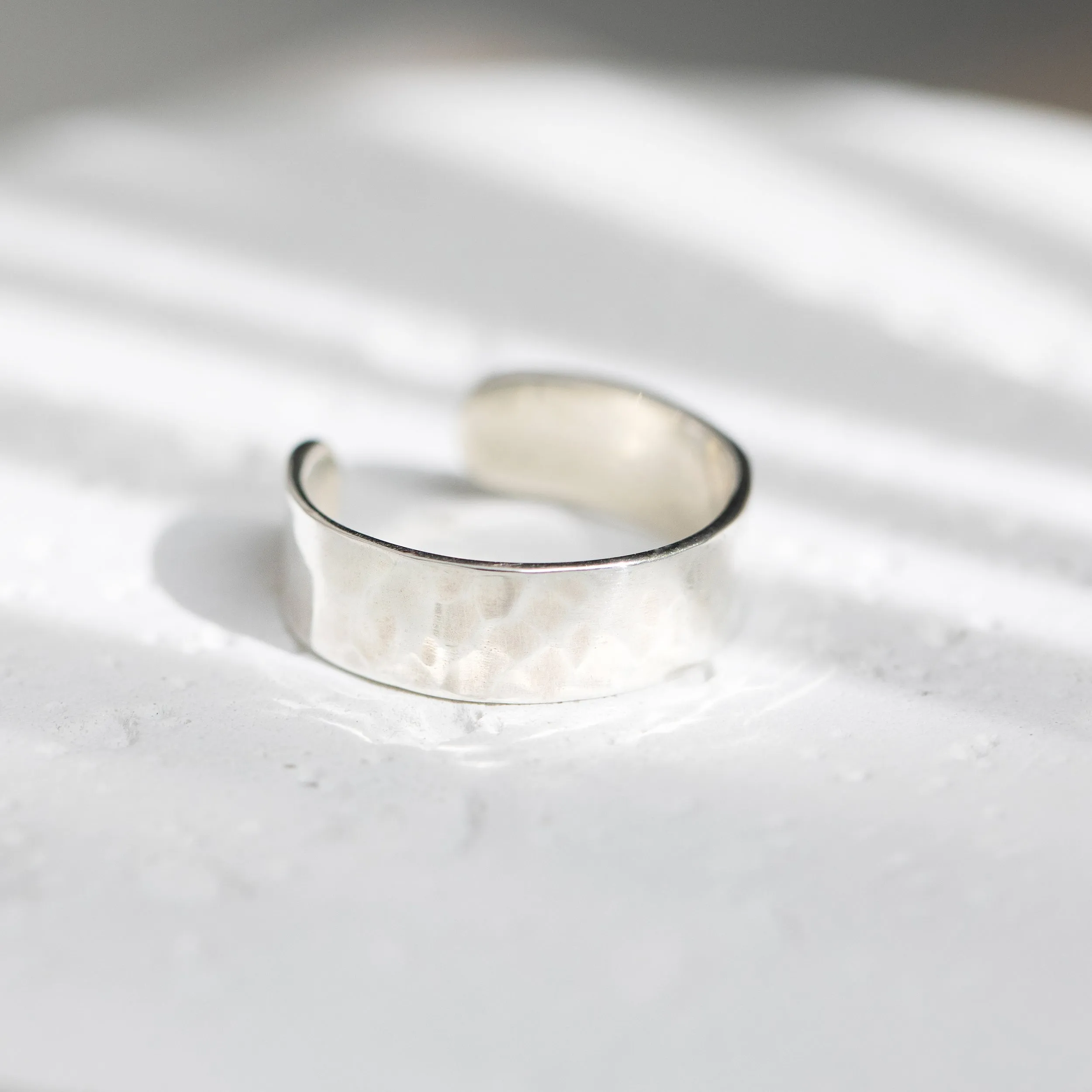Agonda - Chunky Silver Toe Ring