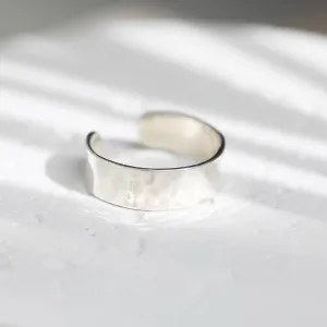 Agonda - Chunky Silver Toe Ring