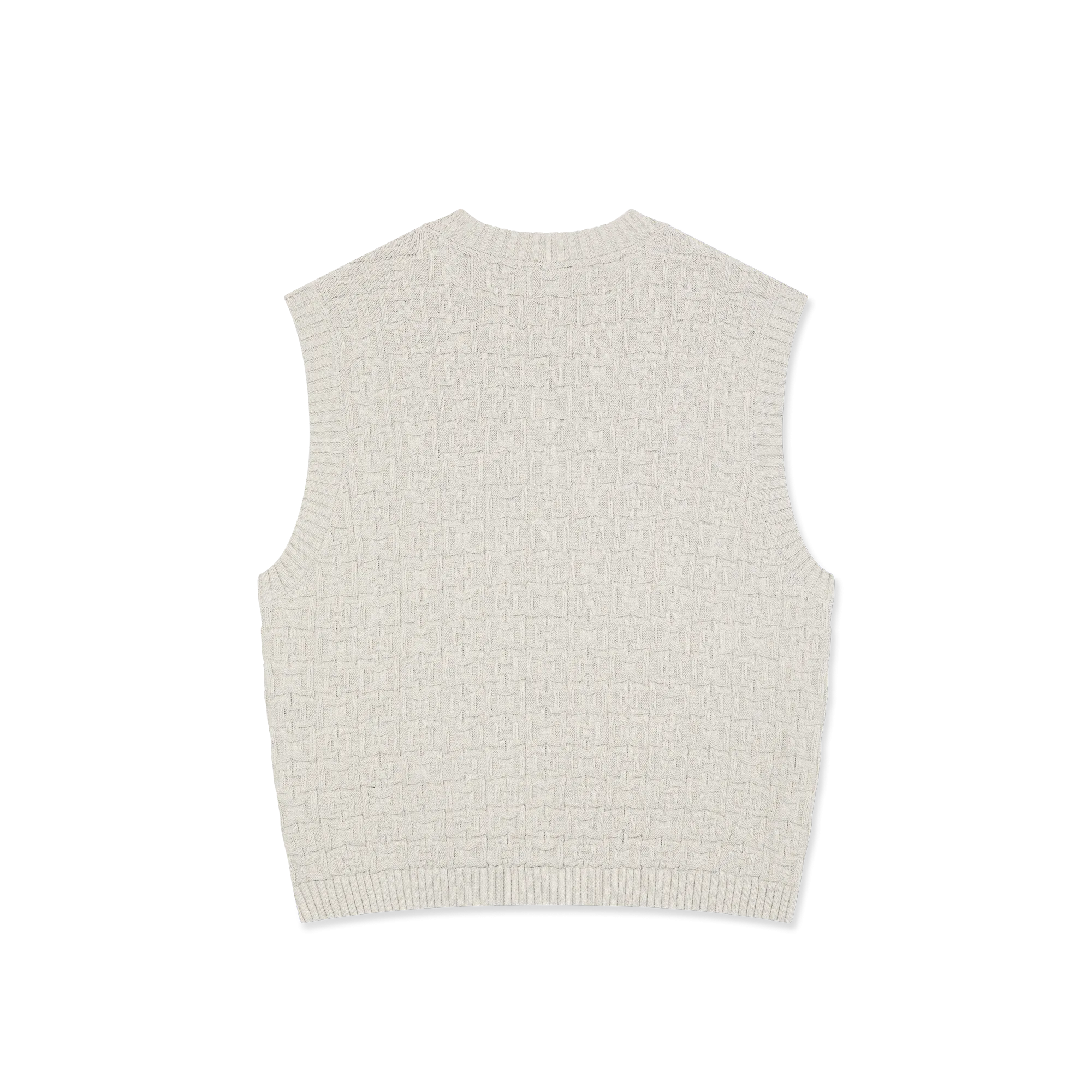 Alex Vest - Beige Grey Melange