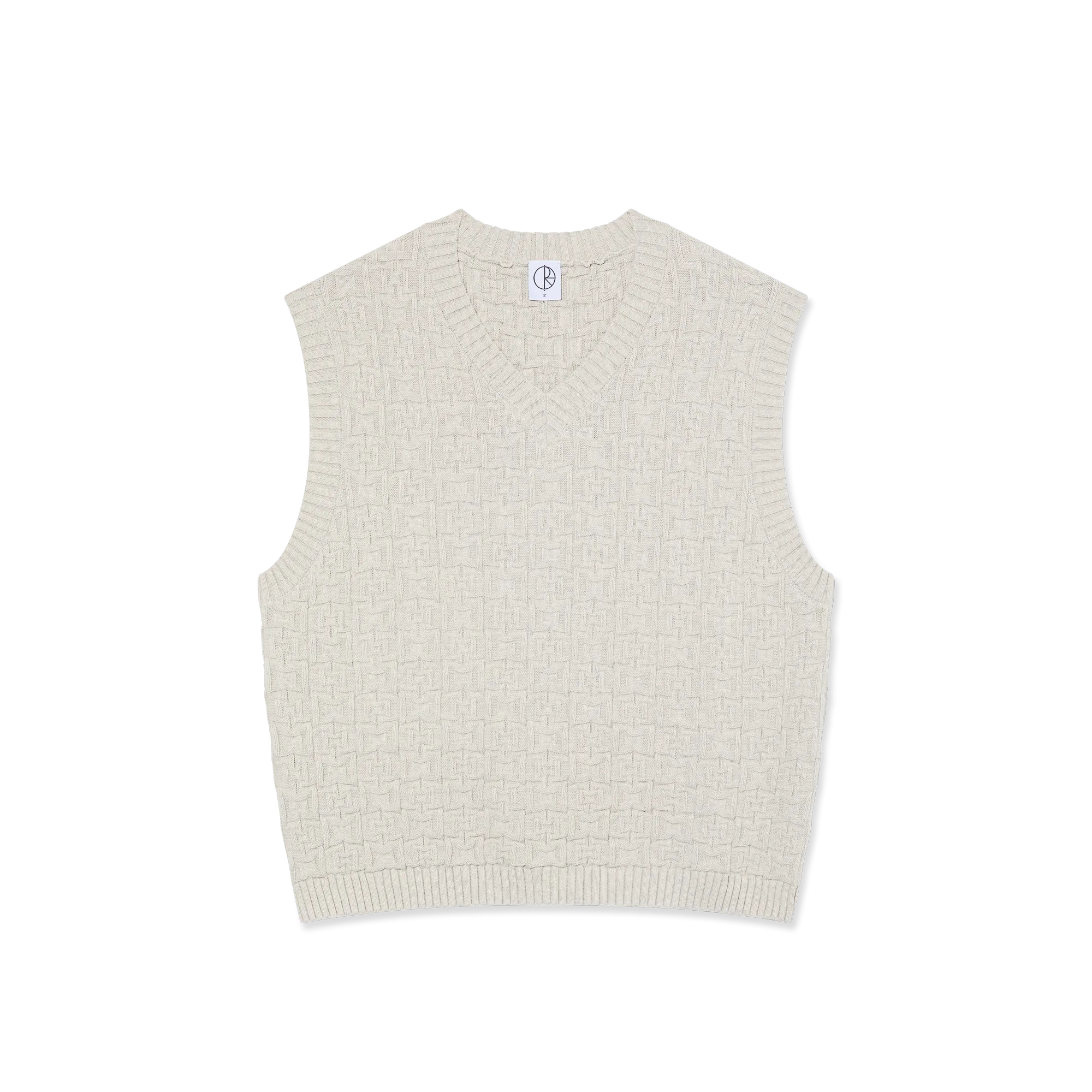 Alex Vest - Beige Grey Melange