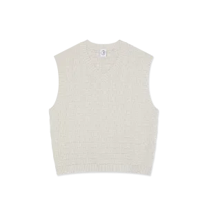 Alex Vest - Beige Grey Melange