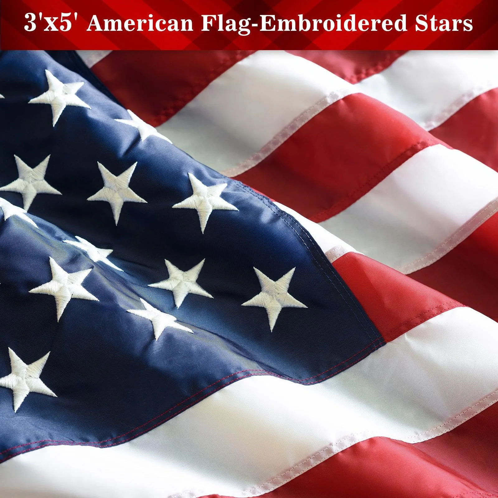 American Flag|united states flag Made in USA |2x3 FT 2.5x4 FT 3x5 FT 4x6 FT