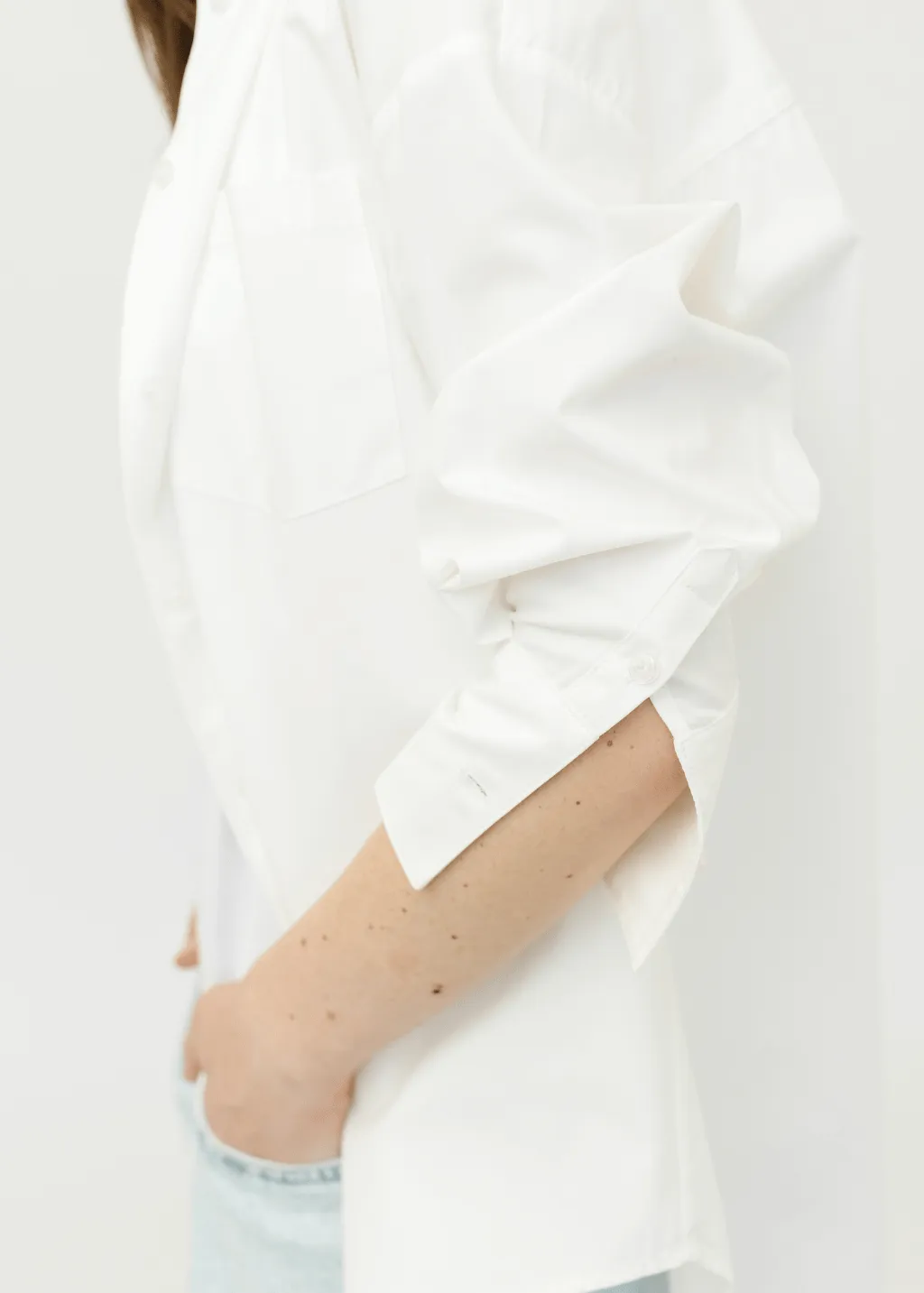 Anine Bing Mika Shirt in White