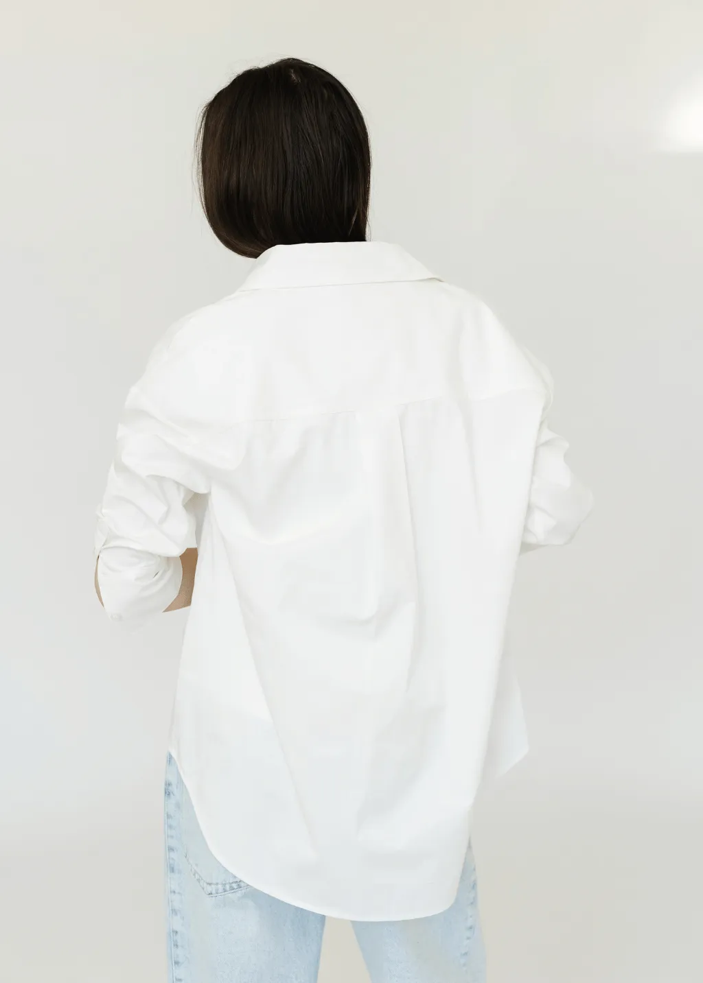 Anine Bing Mika Shirt in White
