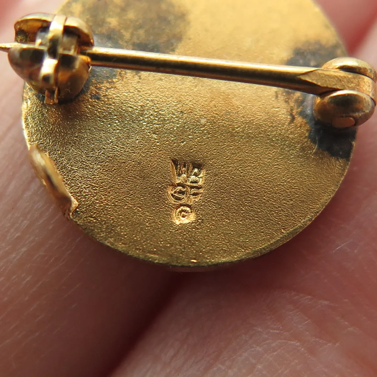 Antique Gold Filled National Fed of Business & Professional Women's Clubs Brooch