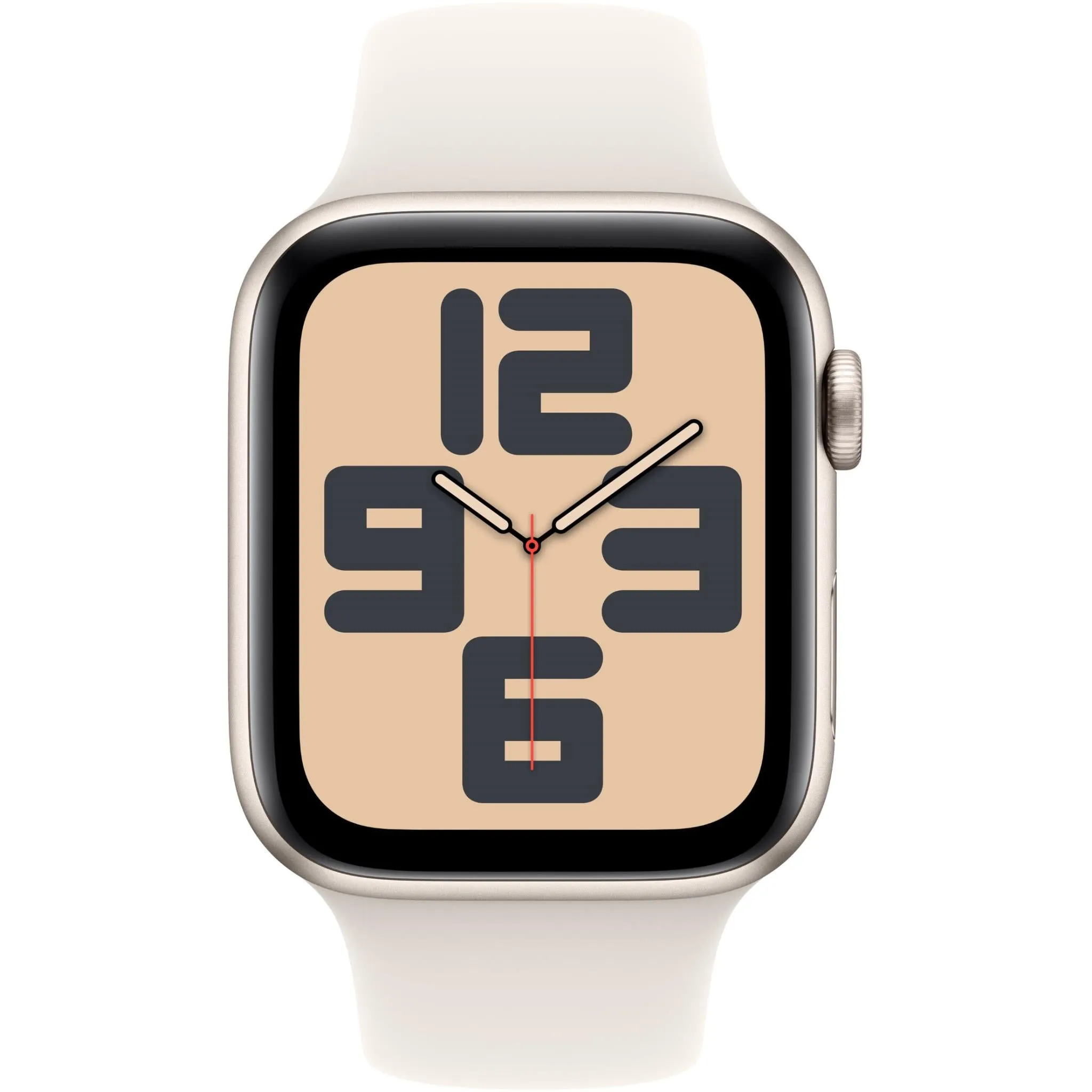Apple Watch SE (2nd Gen) 44mm Silver Aluminium Case with Silver Sport Band - GPS (Refurbished Grade-B)