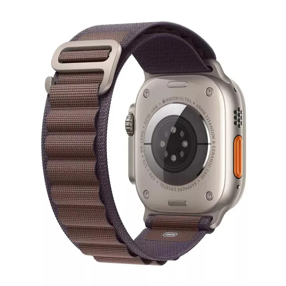 Apple Watch Ultra 2 GPS   Cellular - 49mm Titanium Case with Indigo Alpine Loop - Medium ( Open Never Used )