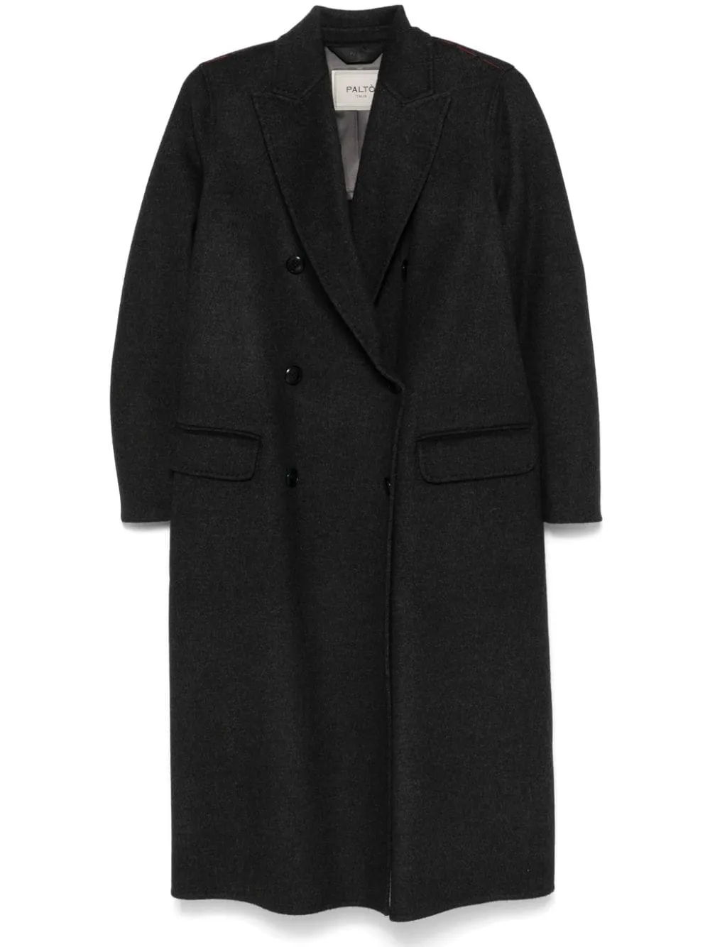 Arianna wool double-breasted coat