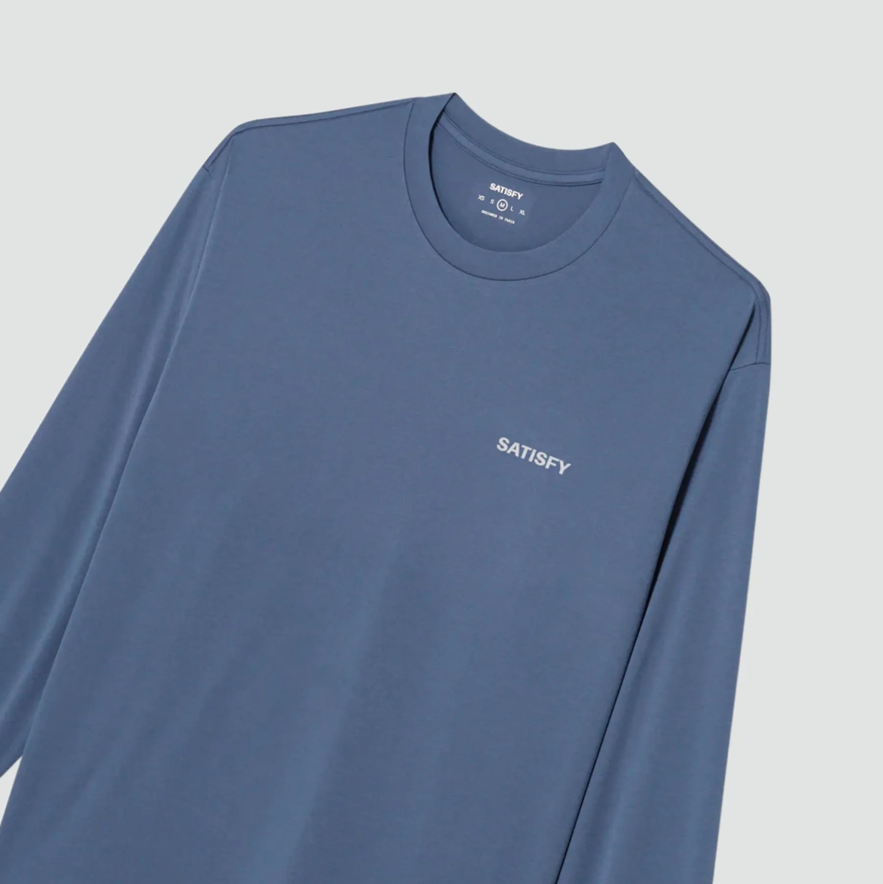 AuraLite Long Tee - Vintage Indigo
