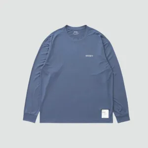 AuraLite Long Tee - Vintage Indigo
