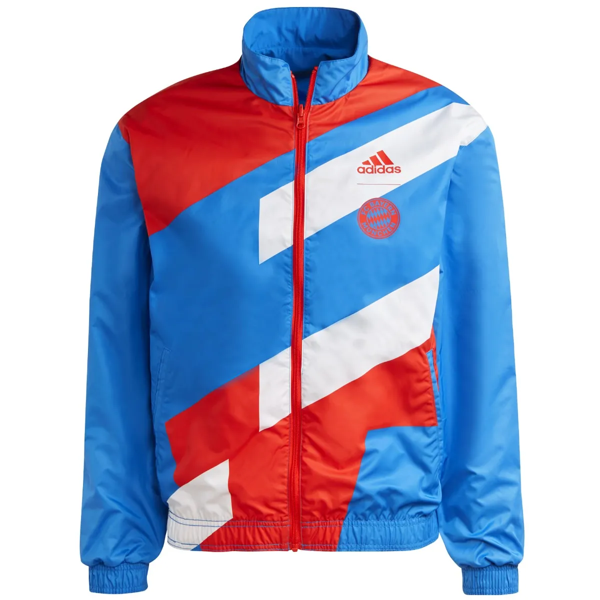 Bayern Munich pre-match presentation Soccer tracksuit 2023 - Adidas