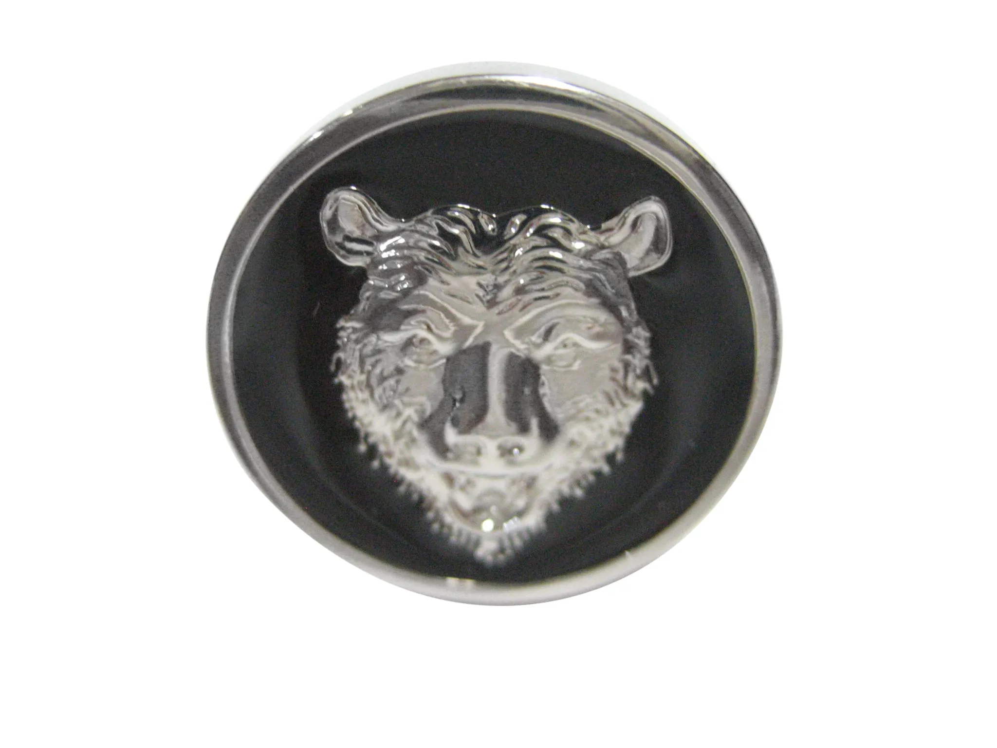 Bear Head Adjustable Size Fashion Ring
