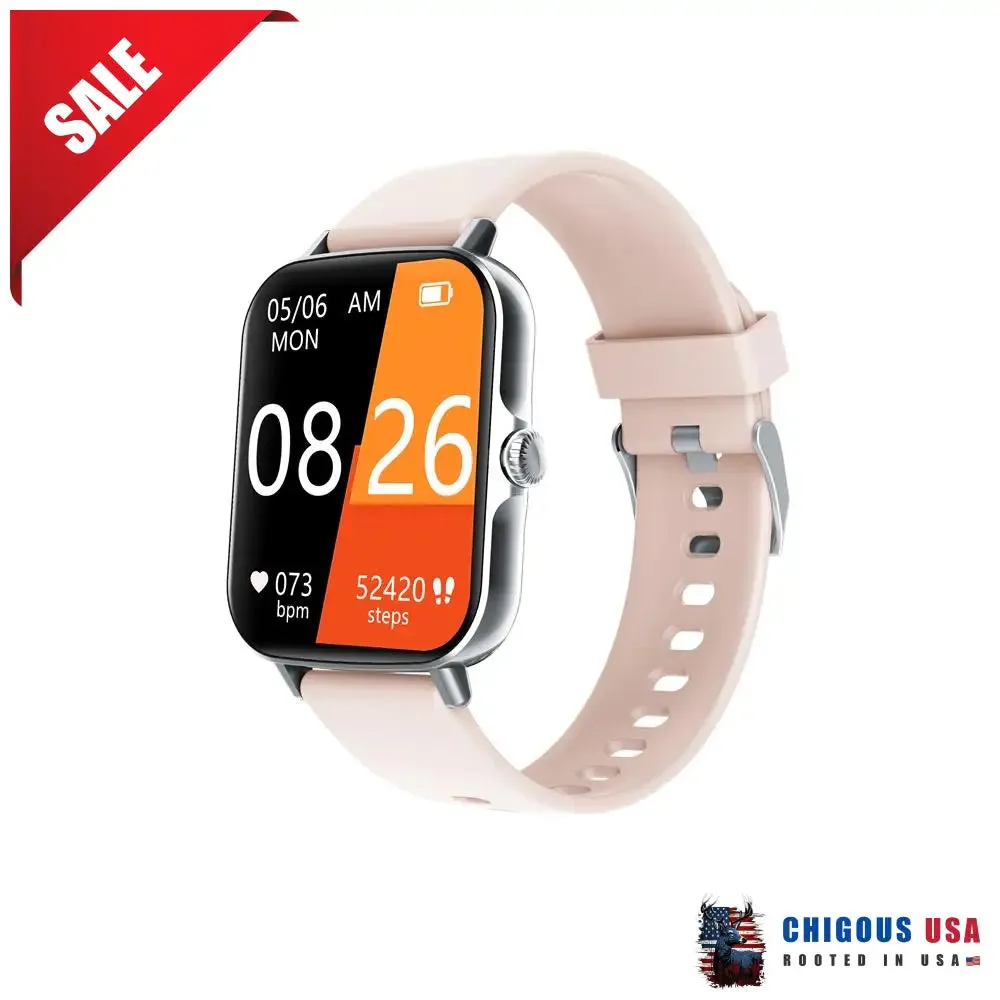 Bearscome BCF107 Blood Pressure Heart Rate Blood oxygen Blood Sugar Sleep Monitoring Bluetooth Call Waterproof Smartwatch