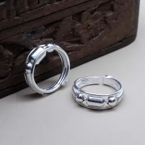 Beautiful Real 925 Silver Indian Women Toe Ring Pair