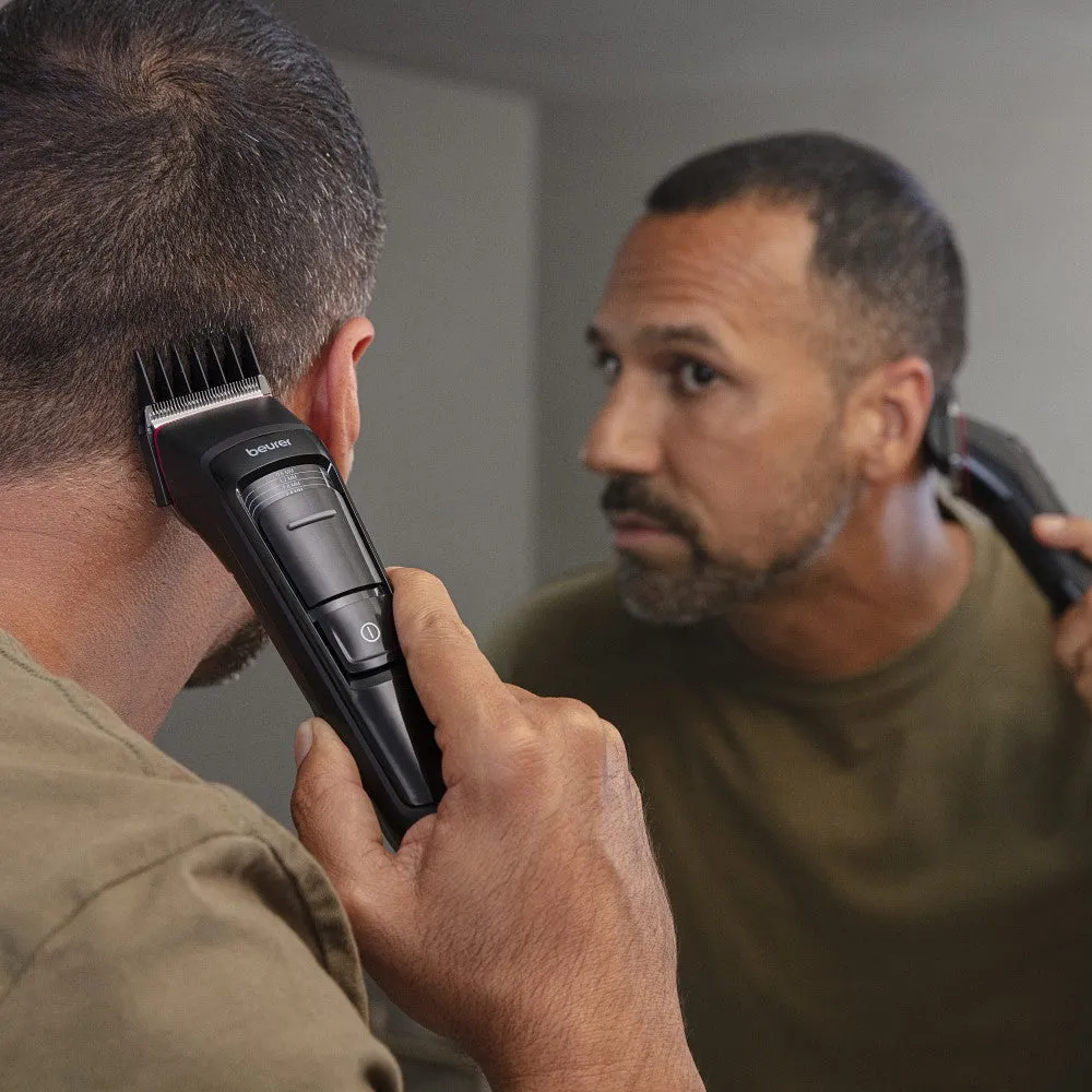 Beurer Germany MN5X Hair Clipper & Trimmer: 7 Attachments. 10 Cutting Lengths. Rechargeable