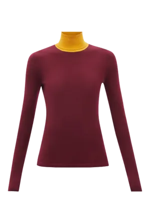 Bi Costa Roll-neck Cashmere-blend Sweater