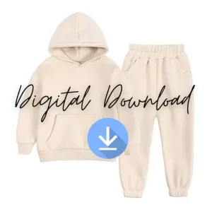 Blank Kids Tales Thick Tracksuits - Digital Images