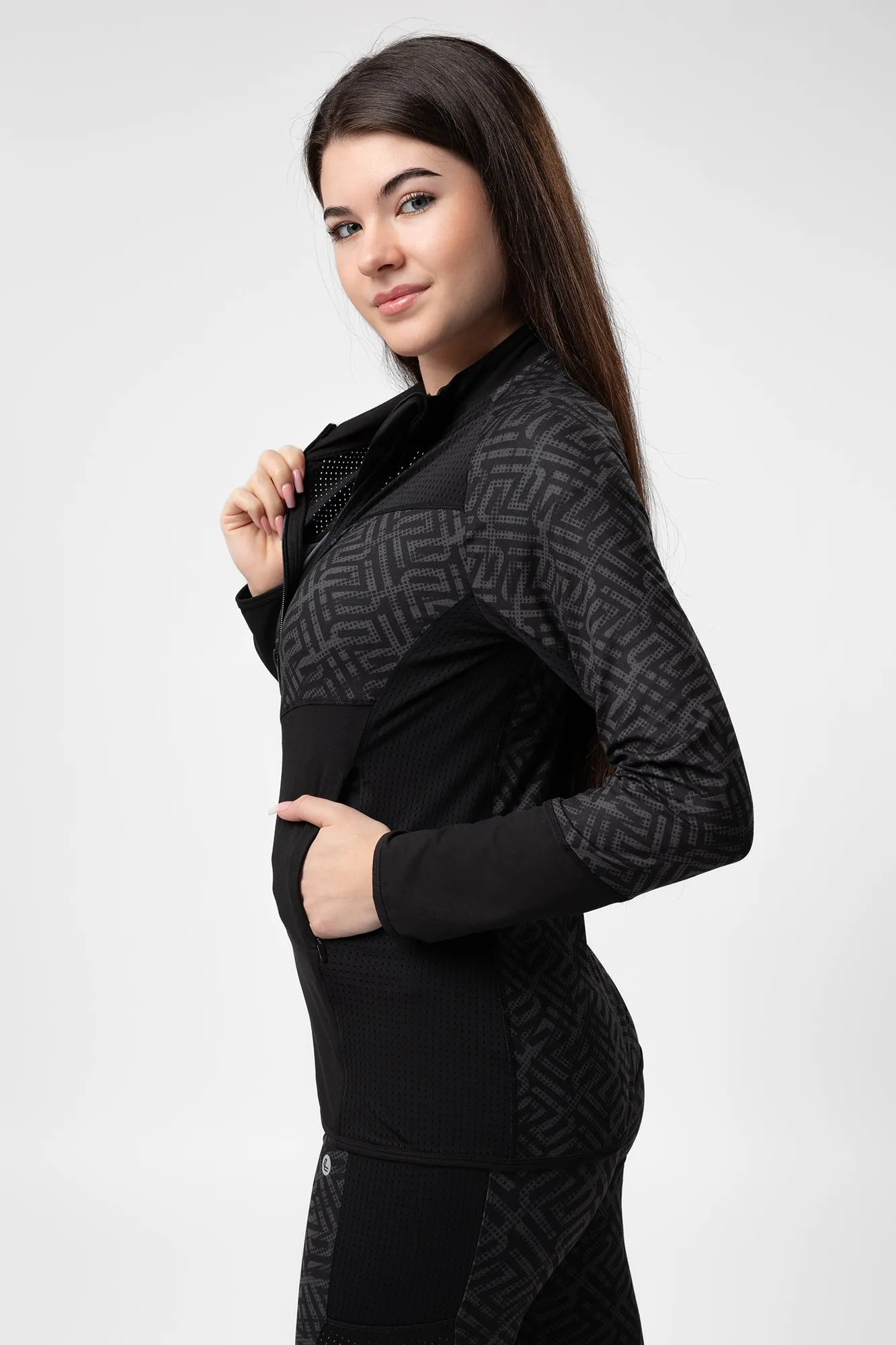 Bluza z zamkiem AirMesh Bozcaada