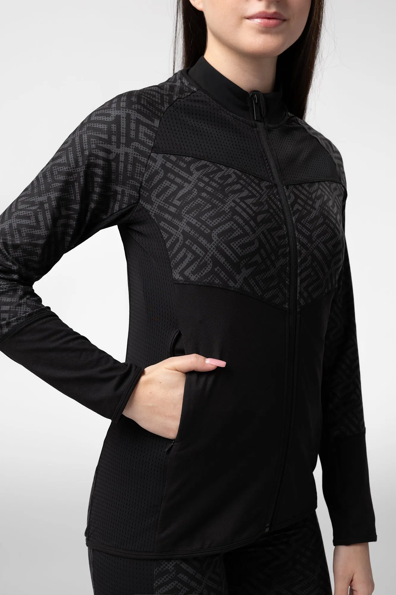 Bluza z zamkiem AirMesh Bozcaada
