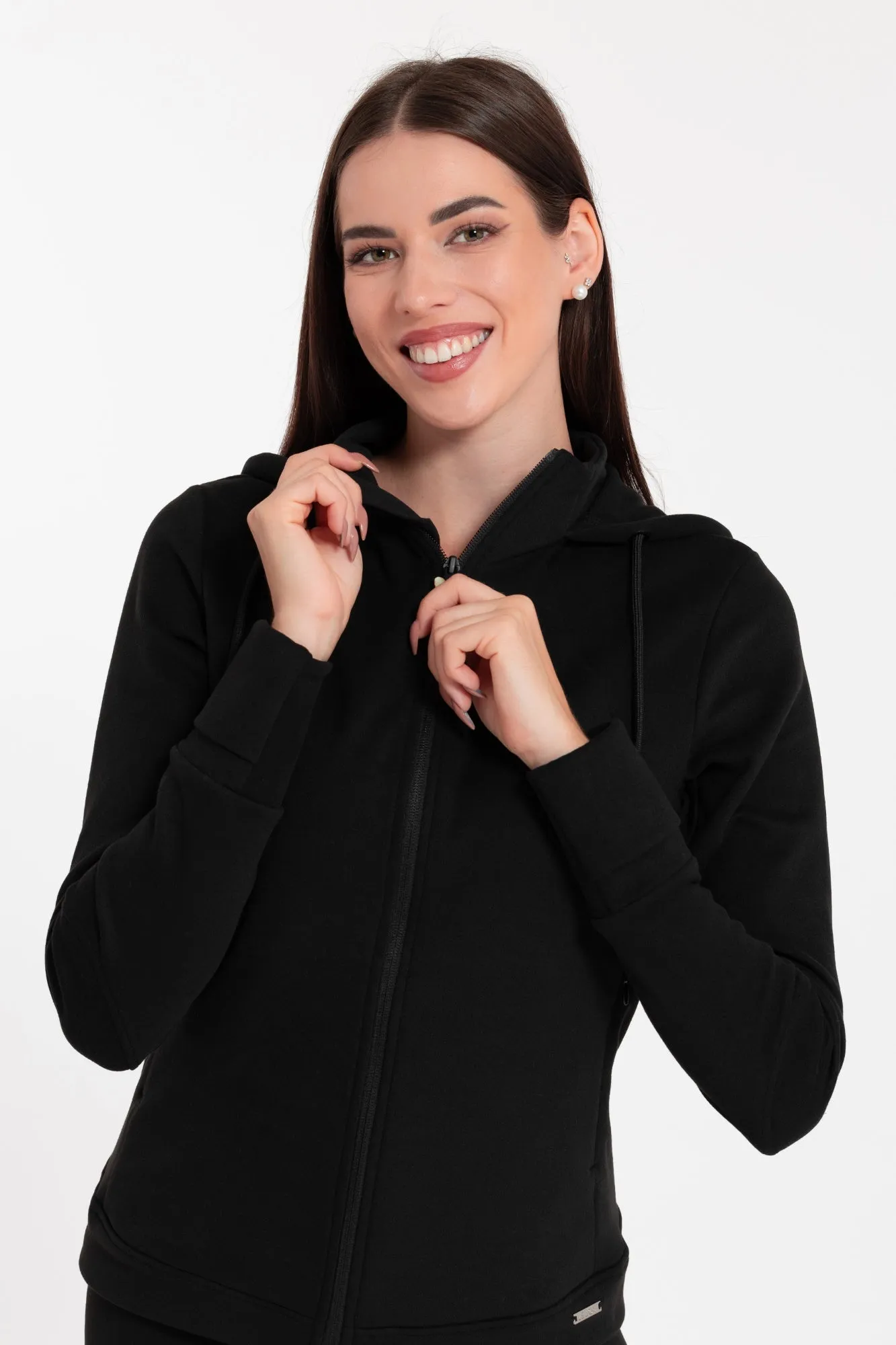 Bluza z zamkiem Polarosi Louise