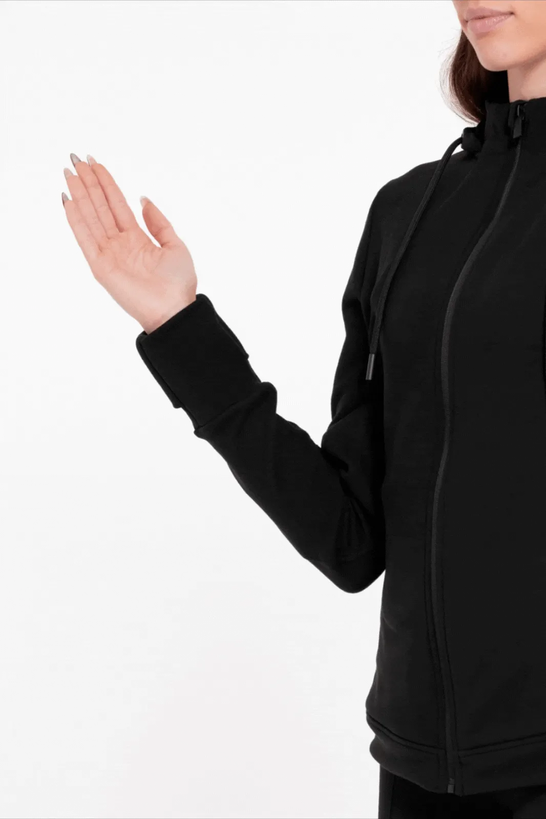 Bluza z zamkiem Polarosi Louise