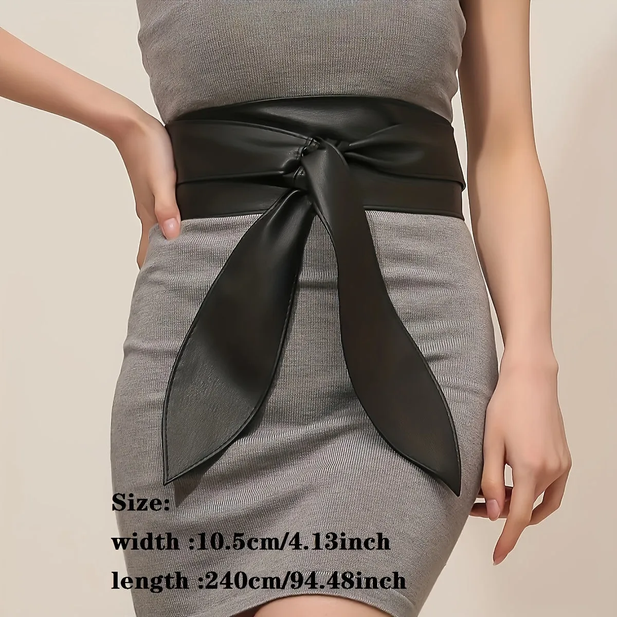 Boho Obi Belt with Bowknot