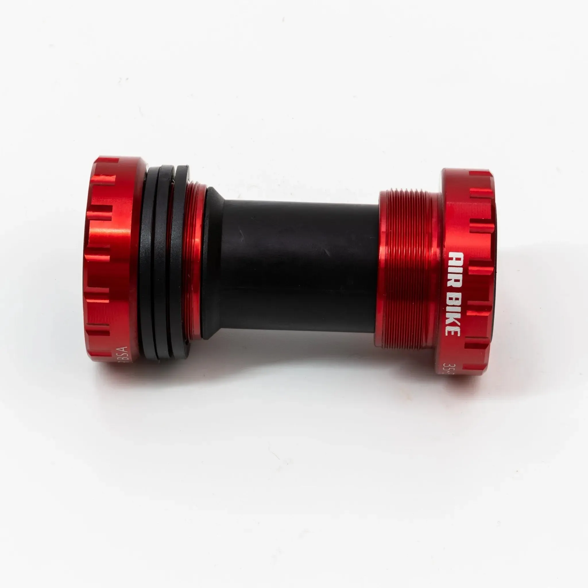 Bottom Bracket Threaded BSA 68-73mm for Shimano Hollowtech II BB52 24mm Crank Red