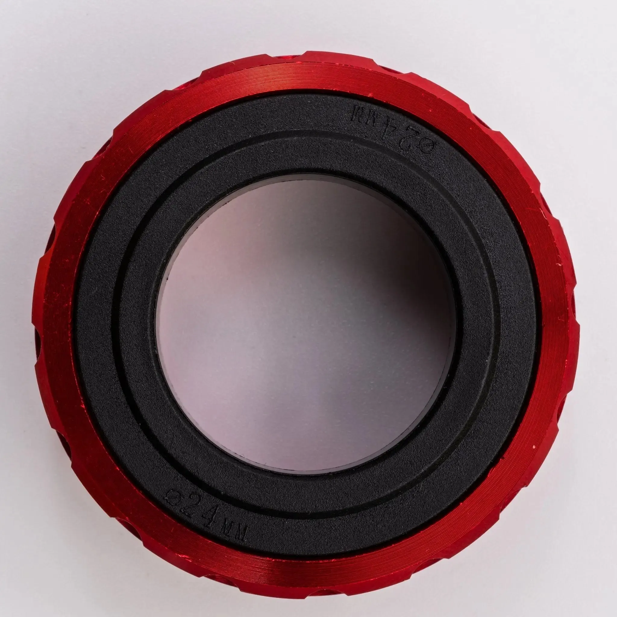 Bottom Bracket Threaded BSA 68-73mm for Shimano Hollowtech II BB52 24mm Crank Red
