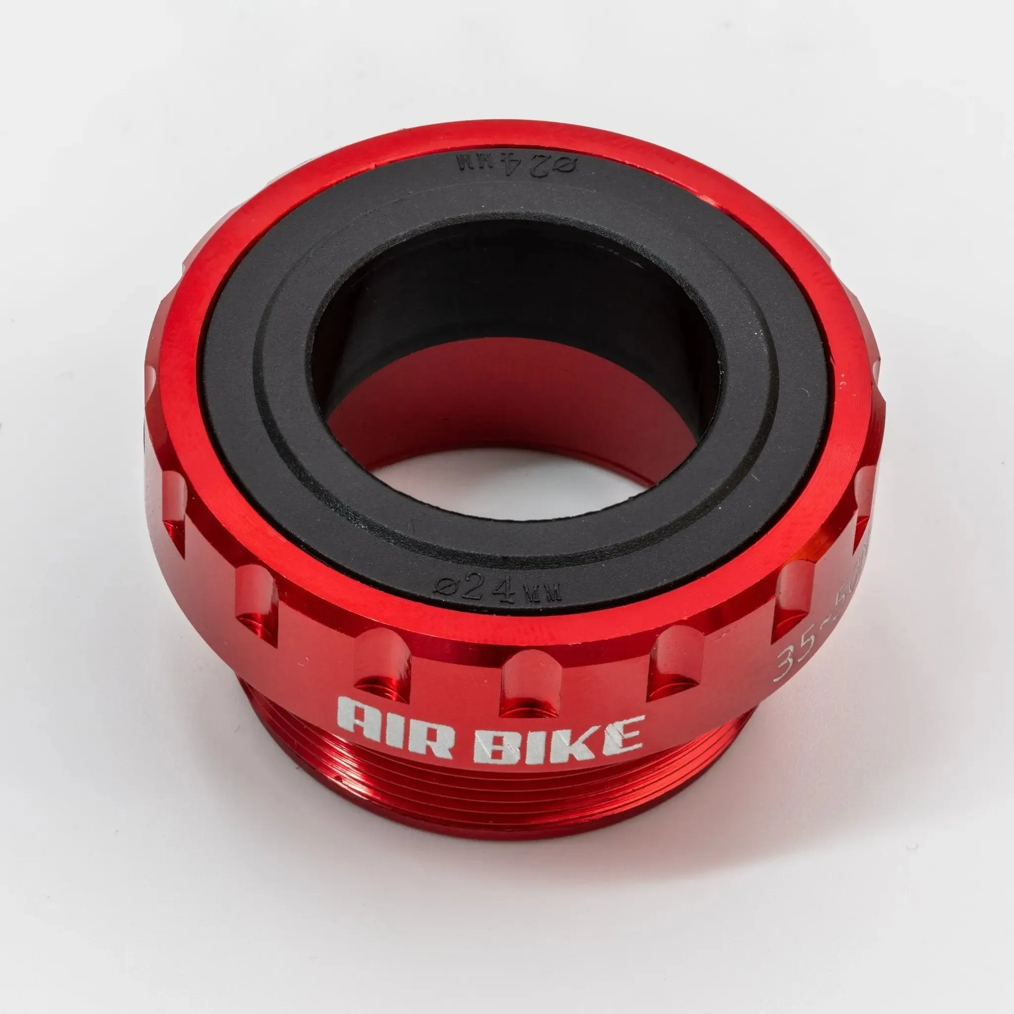 Bottom Bracket Threaded BSA 68-73mm for Shimano Hollowtech II BB52 24mm Crank Red