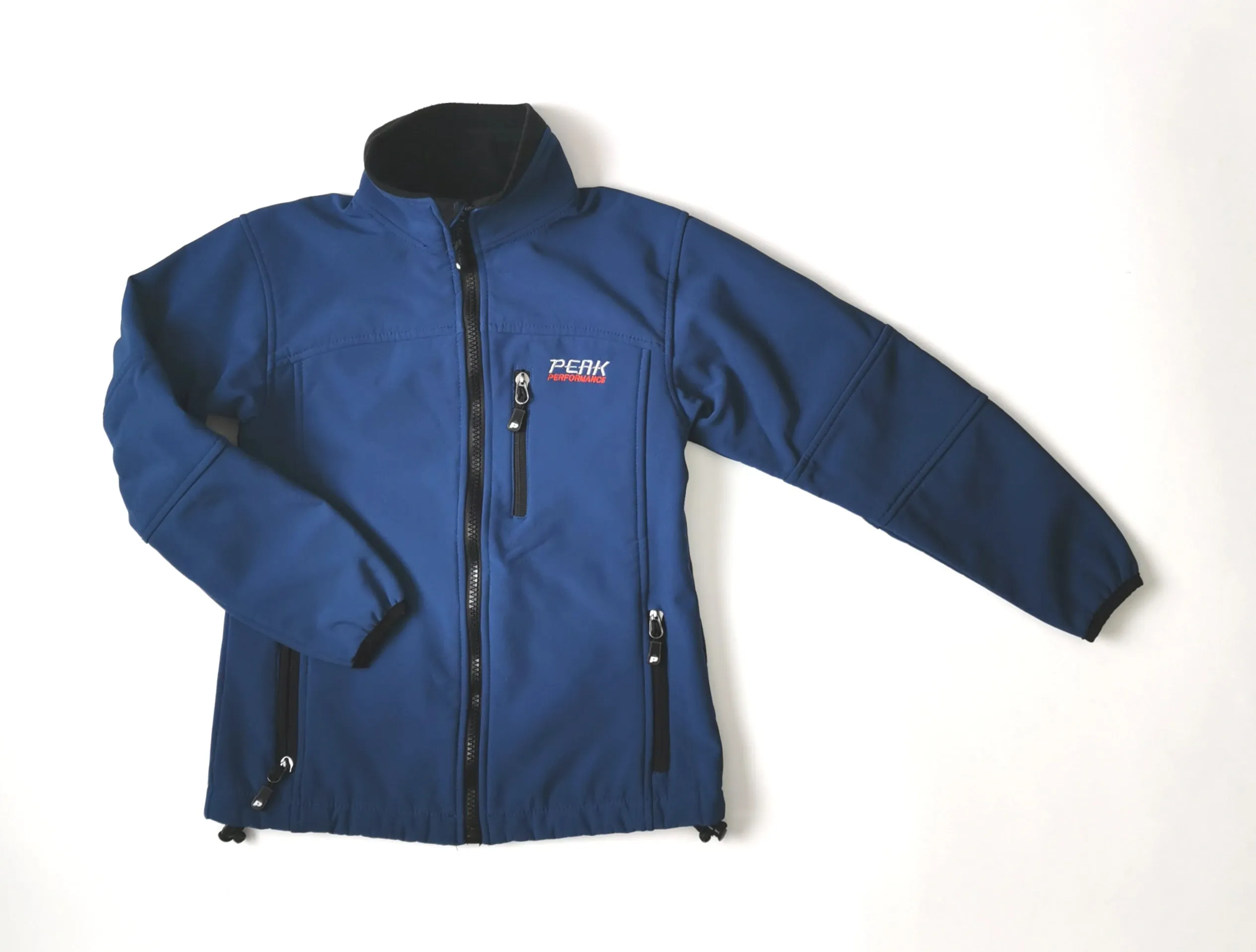 BOY SIZE LARGE (8/10 YEARS) PEAK PERFORMANCE Fleece Lined, Soft Shell Jacket EUC B40