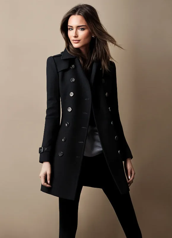 Briella Double-breasted Trench Coat