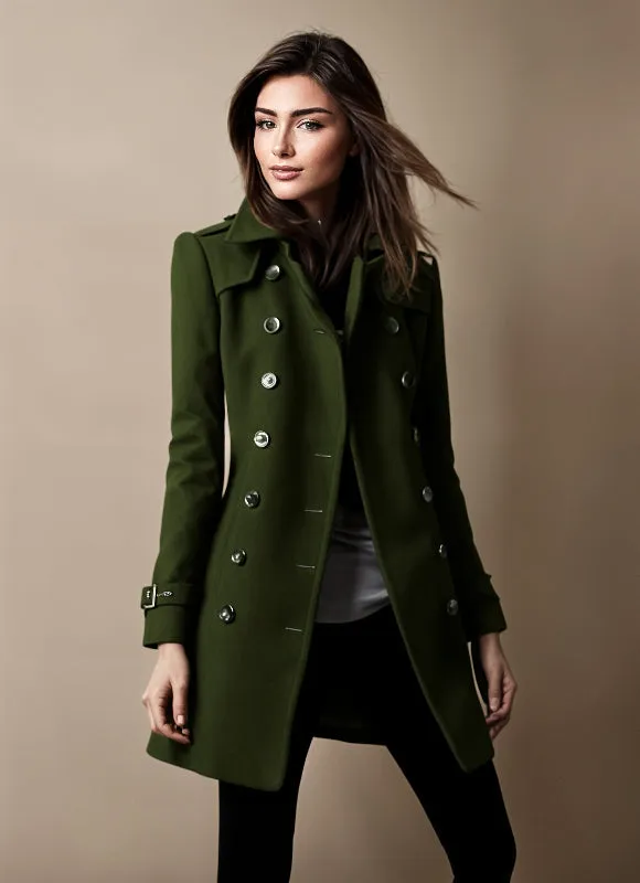 Briella Double-breasted Trench Coat