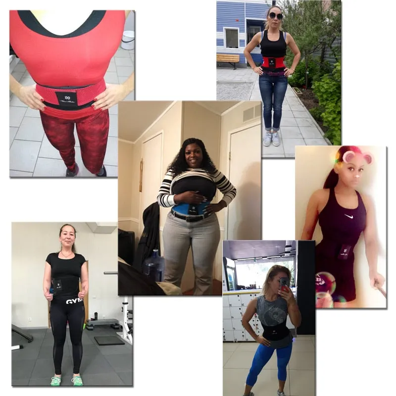 Brilliant Hippie Fitness Belt Xtreme Power Thermo Slimming Hot Body Shaper Trimmer Waist Trainer