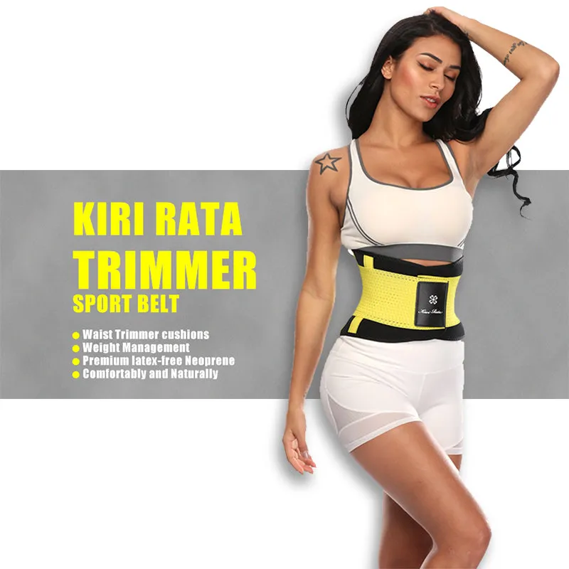 Brilliant Hippie Fitness Belt Xtreme Power Thermo Slimming Hot Body Shaper Trimmer Waist Trainer