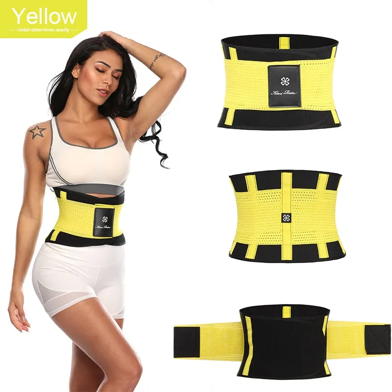 Brilliant Hippie Fitness Belt Xtreme Power Thermo Slimming Hot Body Shaper Trimmer Waist Trainer